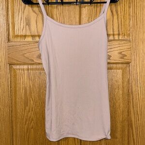 Tan tank top size L. Worn once. No stains or tears.